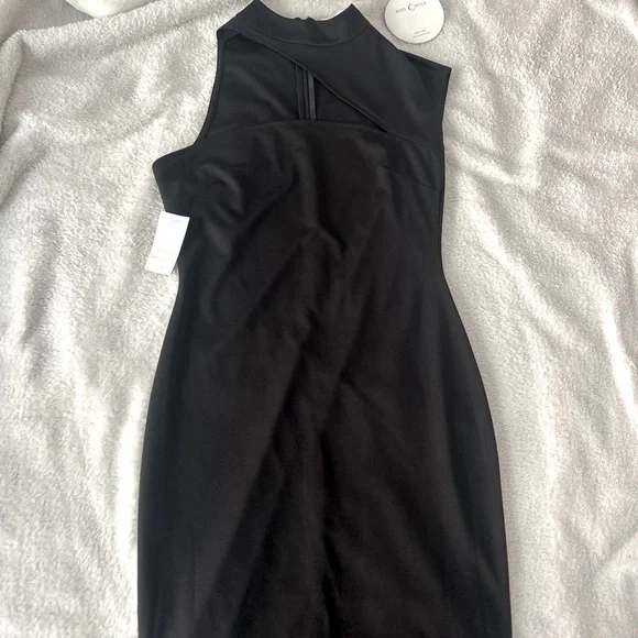black midi dress nearby Sleeveless Knot Front Dress for Tall Women in Black M / Extra Tall / Black